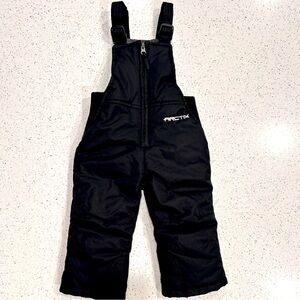 Arctix Infant/Toddler Snowbibs Size 18M Black
